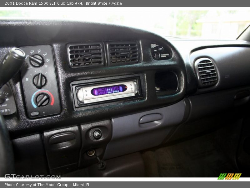 Bright White / Agate 2001 Dodge Ram 1500 SLT Club Cab 4x4