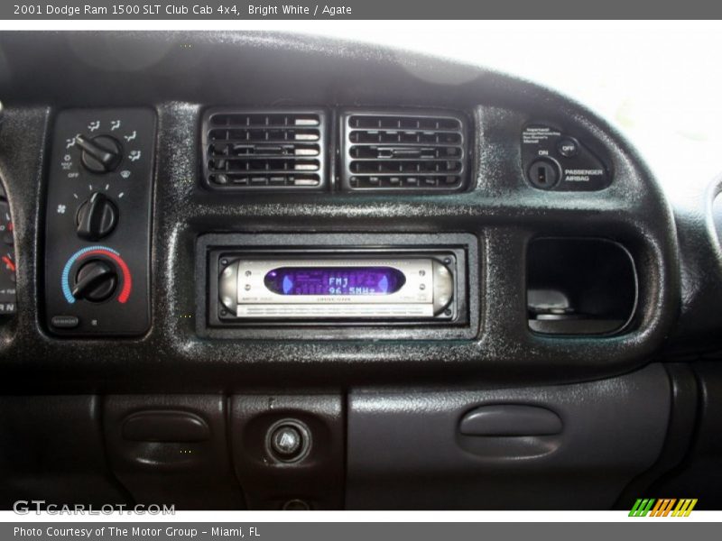 Bright White / Agate 2001 Dodge Ram 1500 SLT Club Cab 4x4