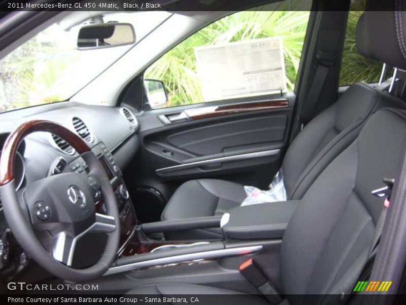 Black / Black 2011 Mercedes-Benz GL 450 4Matic