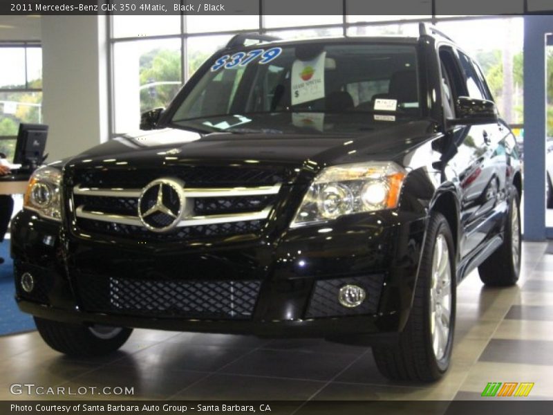 Black / Black 2011 Mercedes-Benz GLK 350 4Matic