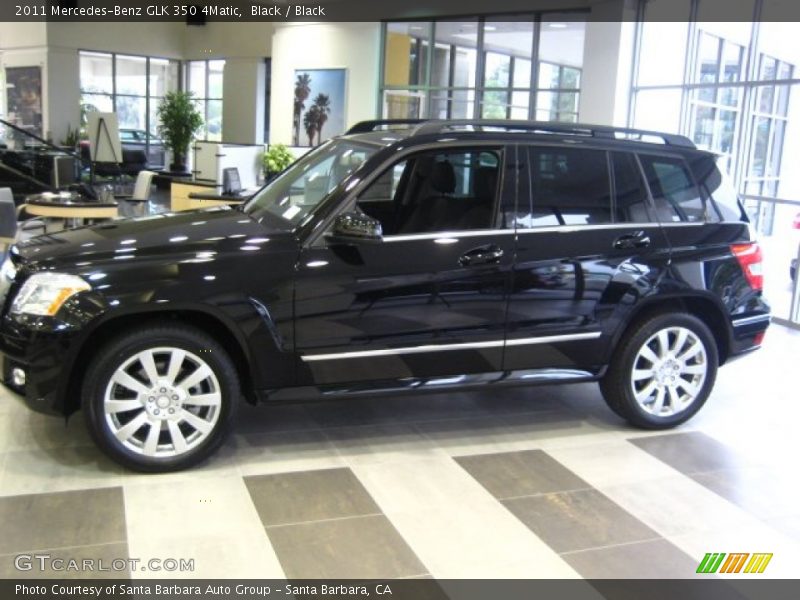 Black / Black 2011 Mercedes-Benz GLK 350 4Matic