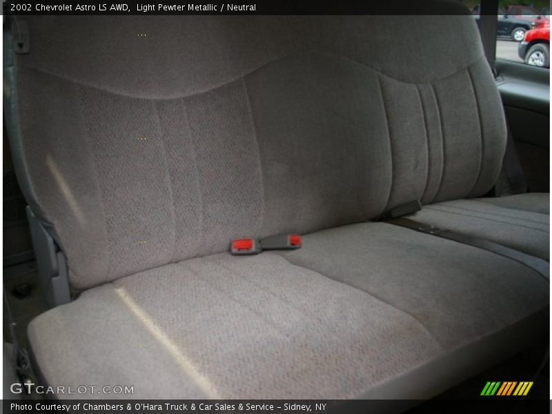 Light Pewter Metallic / Neutral 2002 Chevrolet Astro LS AWD