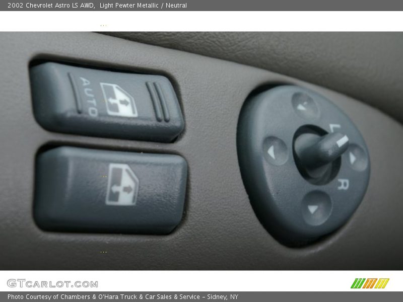 Light Pewter Metallic / Neutral 2002 Chevrolet Astro LS AWD