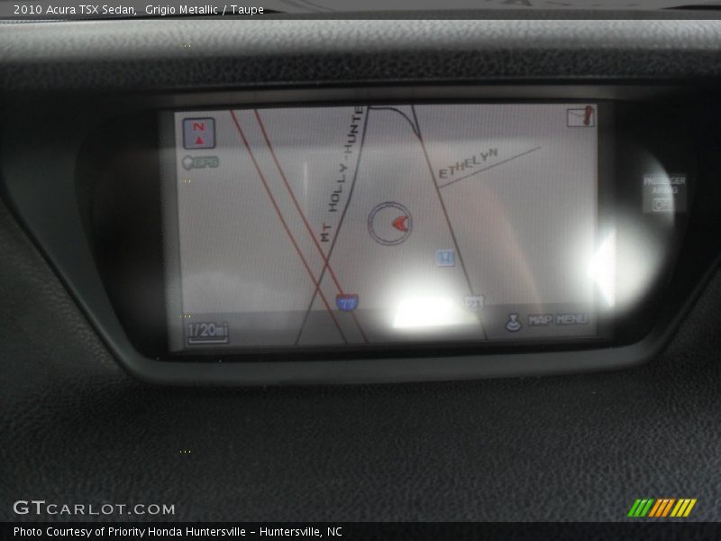 Grigio Metallic / Taupe 2010 Acura TSX Sedan