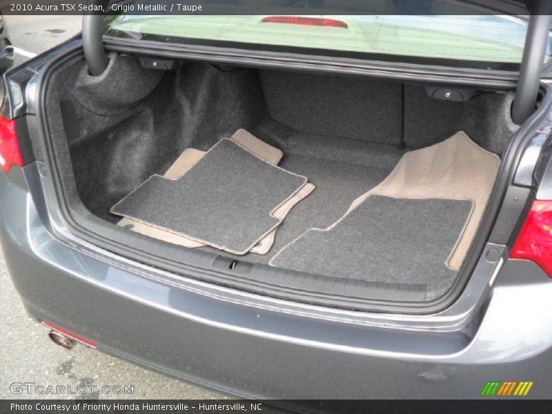 Grigio Metallic / Taupe 2010 Acura TSX Sedan