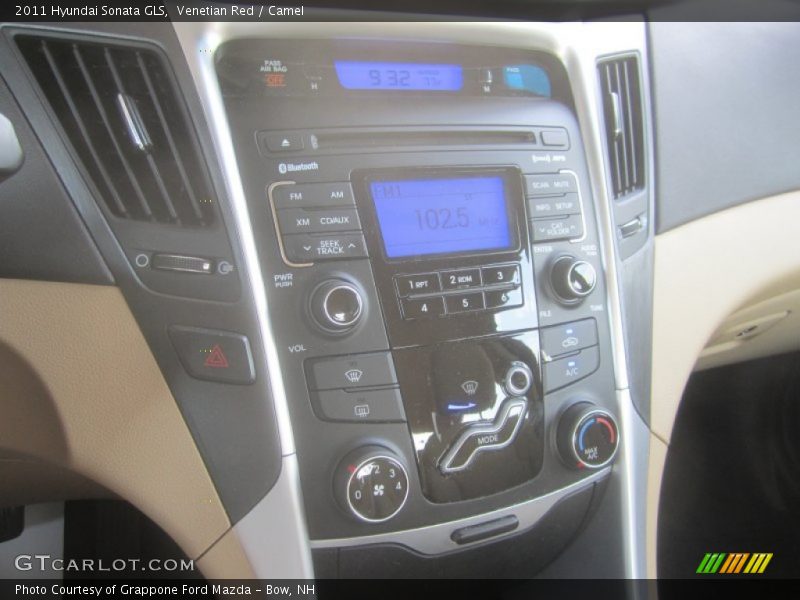 Venetian Red / Camel 2011 Hyundai Sonata GLS