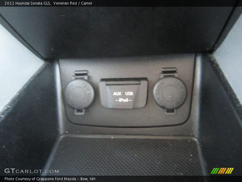 Venetian Red / Camel 2011 Hyundai Sonata GLS
