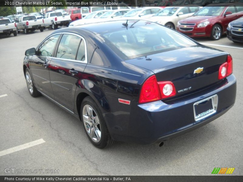 Imperial Blue Metallic / Ebony 2010 Chevrolet Malibu LT Sedan