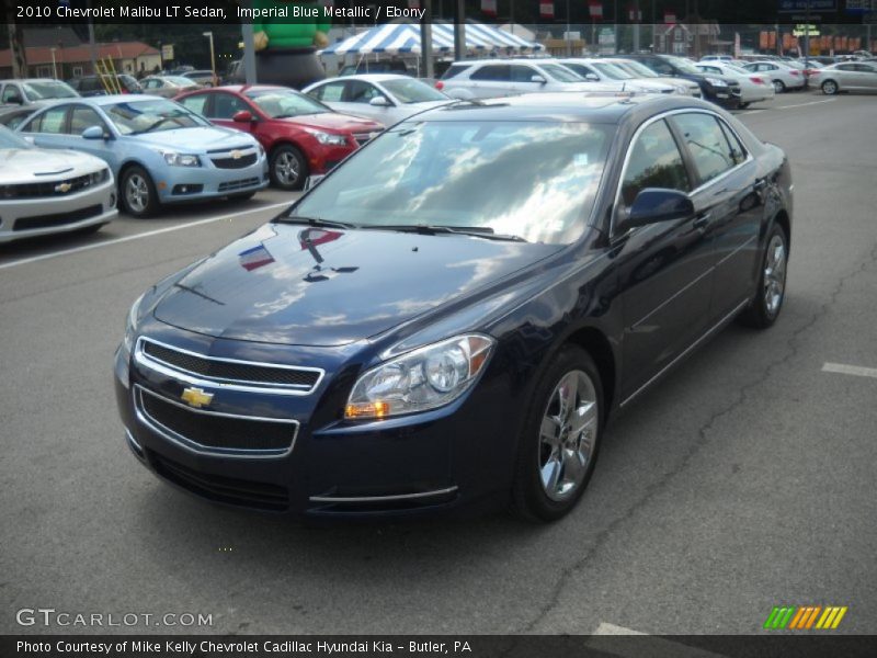 Imperial Blue Metallic / Ebony 2010 Chevrolet Malibu LT Sedan