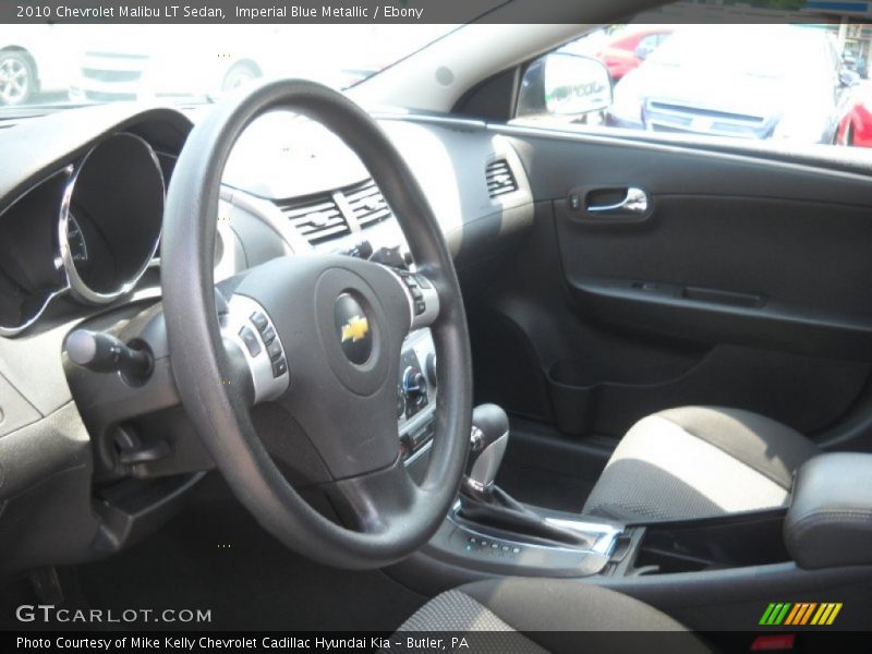 Imperial Blue Metallic / Ebony 2010 Chevrolet Malibu LT Sedan