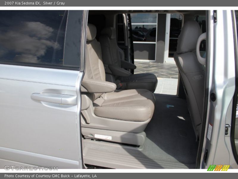 Silver / Gray 2007 Kia Sedona EX