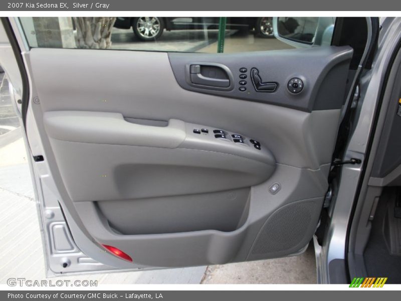 Silver / Gray 2007 Kia Sedona EX