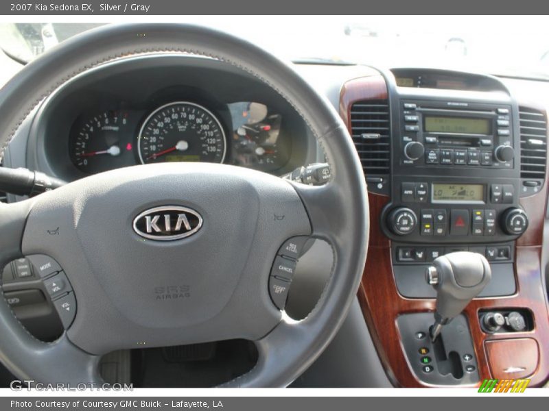 Silver / Gray 2007 Kia Sedona EX