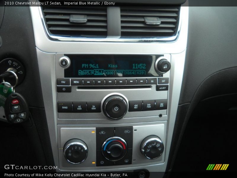 Imperial Blue Metallic / Ebony 2010 Chevrolet Malibu LT Sedan