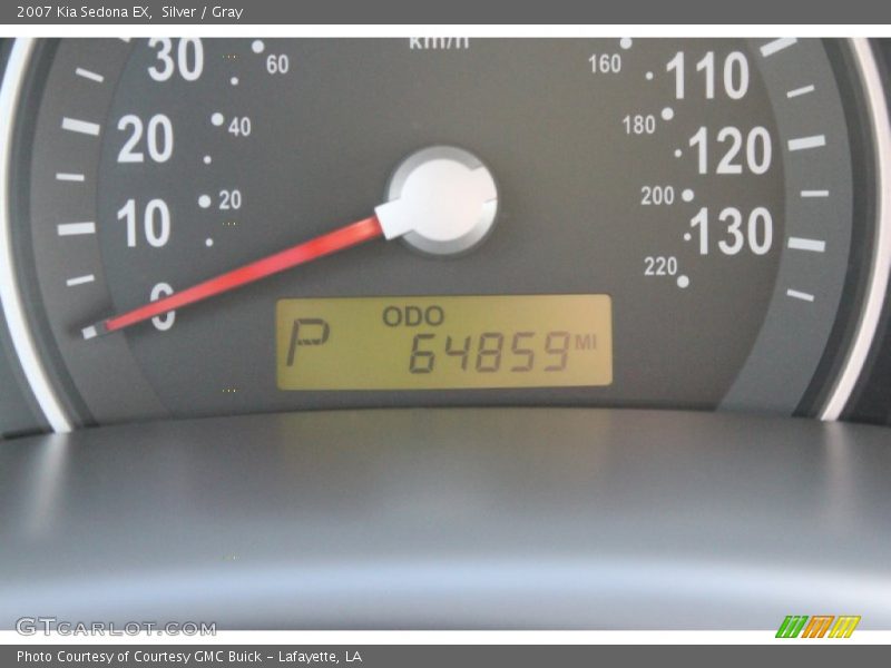 Silver / Gray 2007 Kia Sedona EX