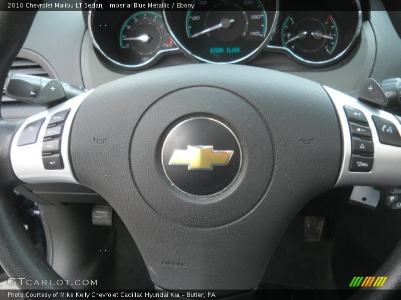 Imperial Blue Metallic / Ebony 2010 Chevrolet Malibu LT Sedan