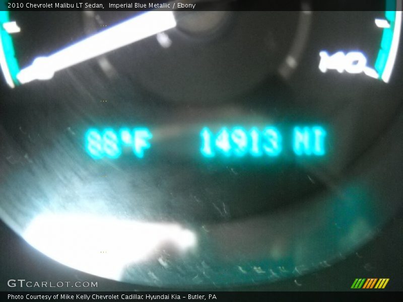 Imperial Blue Metallic / Ebony 2010 Chevrolet Malibu LT Sedan