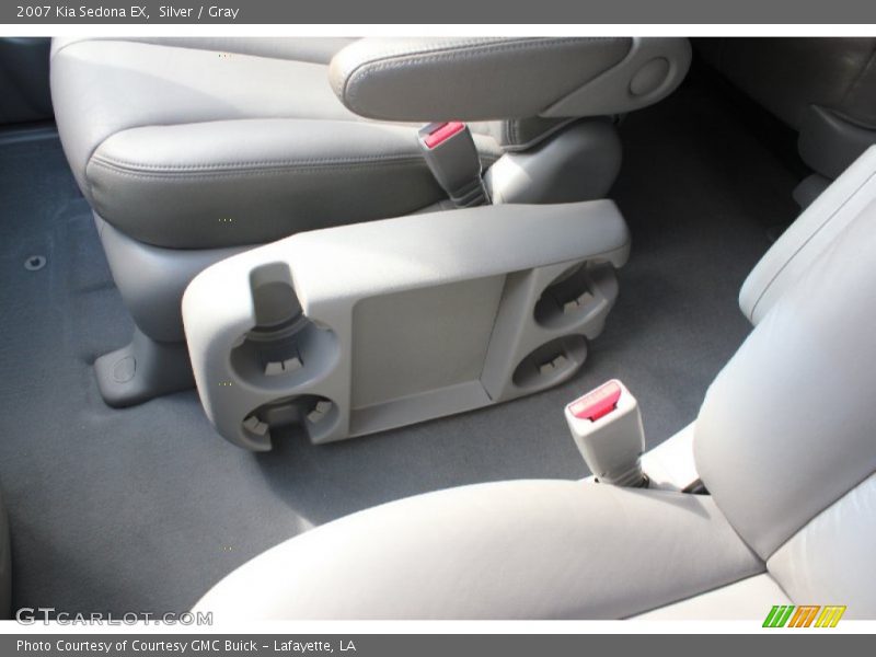 Silver / Gray 2007 Kia Sedona EX