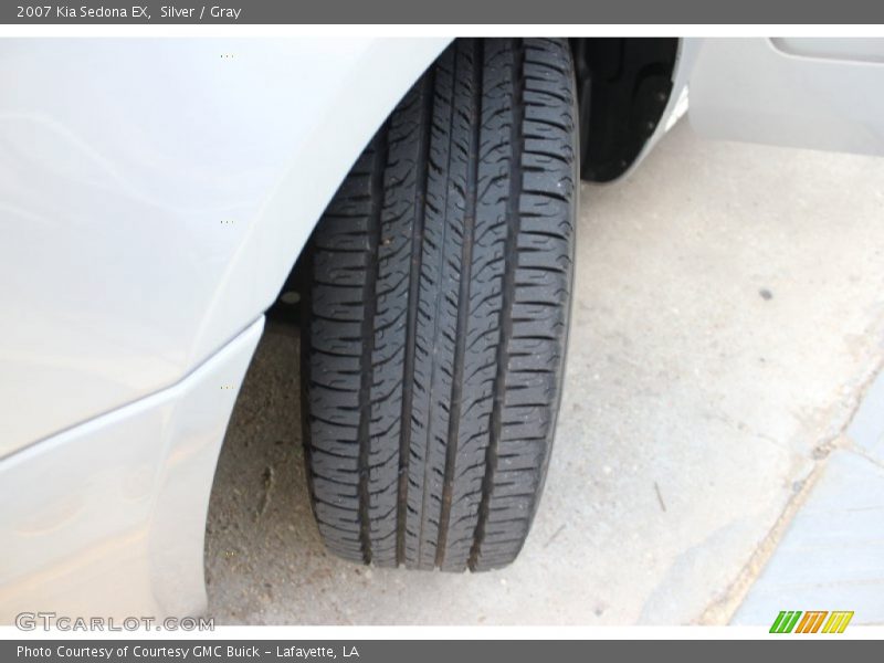 Silver / Gray 2007 Kia Sedona EX