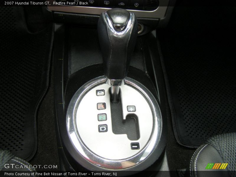 Redfire Pearl / Black 2007 Hyundai Tiburon GT
