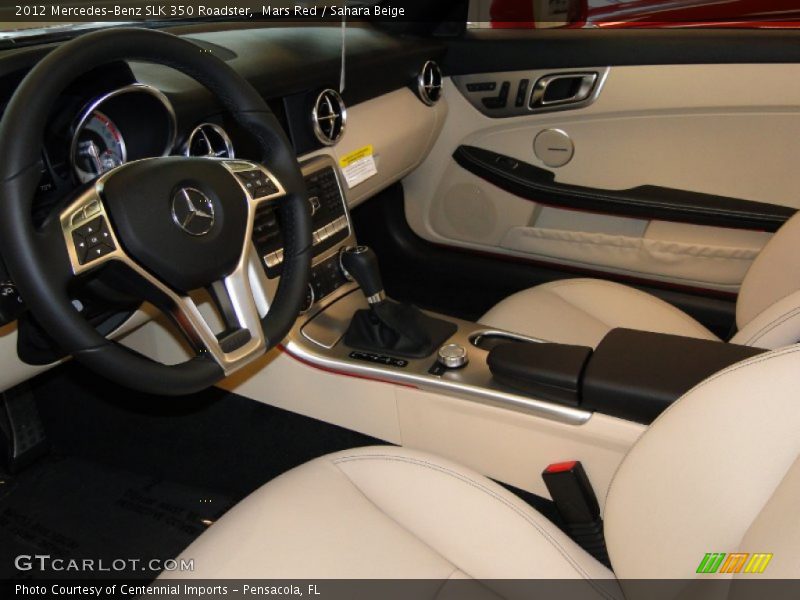  2012 SLK 350 Roadster Sahara Beige Interior