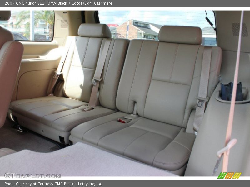 Onyx Black / Cocoa/Light Cashmere 2007 GMC Yukon SLE