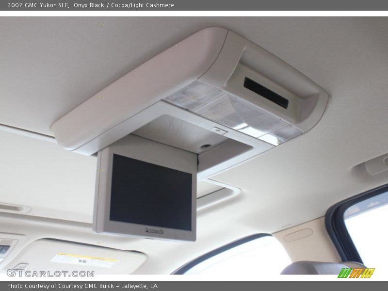 Onyx Black / Cocoa/Light Cashmere 2007 GMC Yukon SLE