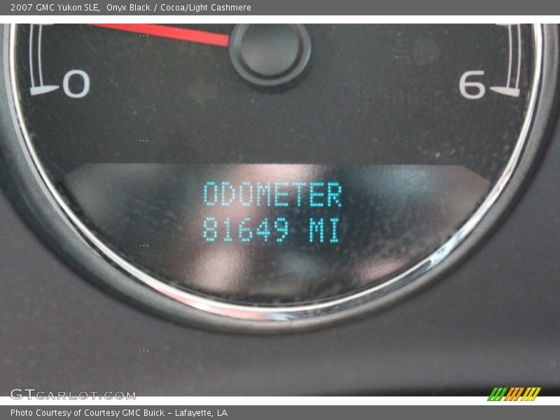 Onyx Black / Cocoa/Light Cashmere 2007 GMC Yukon SLE