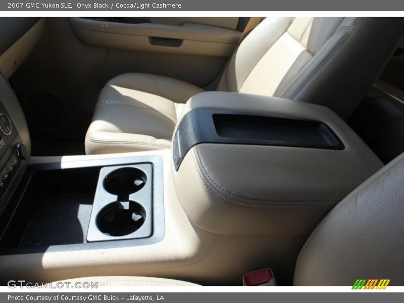 Onyx Black / Cocoa/Light Cashmere 2007 GMC Yukon SLE