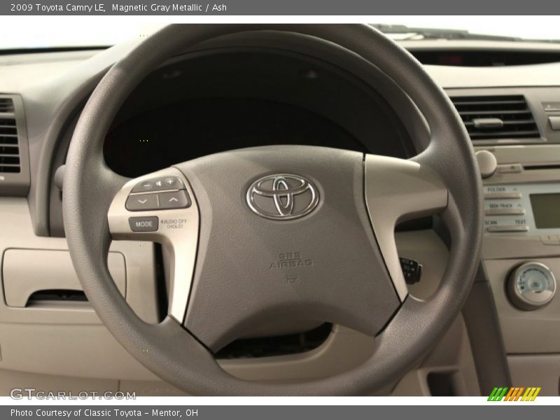 Magnetic Gray Metallic / Ash 2009 Toyota Camry LE