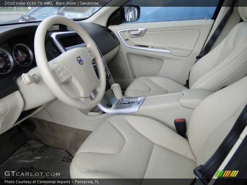  2010 XC60 T6 AWD Sandstone Interior