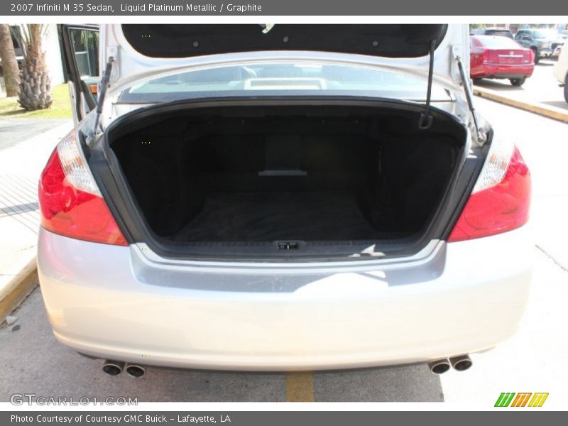 Liquid Platinum Metallic / Graphite 2007 Infiniti M 35 Sedan