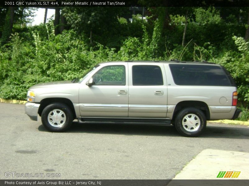 Pewter Metallic / Neutral Tan/Shale 2001 GMC Yukon XL SLT 4x4