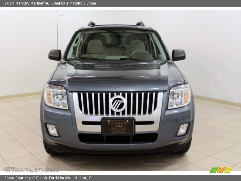 Steel Blue Metallic / Stone 2010 Mercury Mariner I4