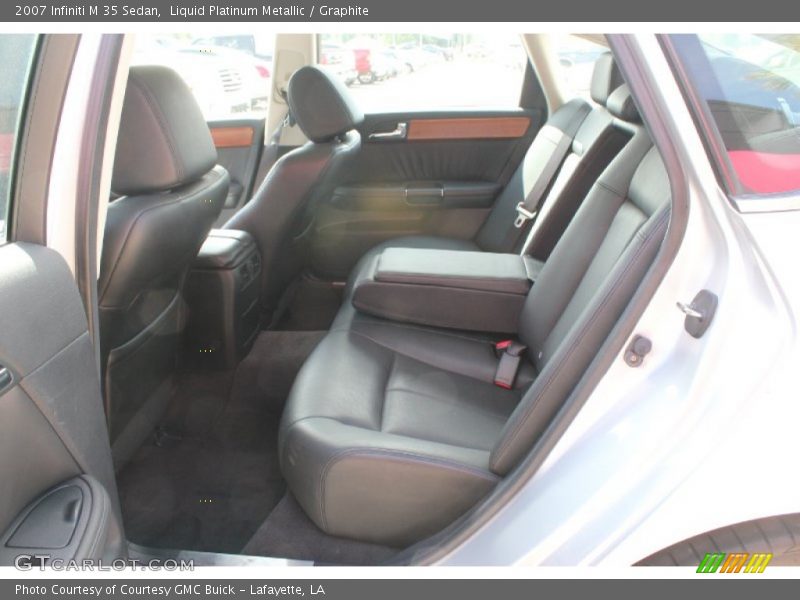 Liquid Platinum Metallic / Graphite 2007 Infiniti M 35 Sedan