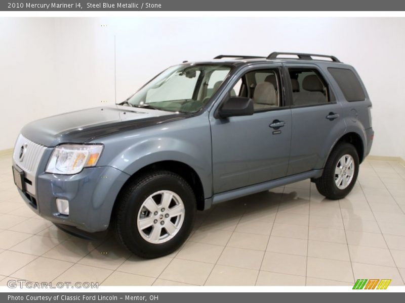 Steel Blue Metallic / Stone 2010 Mercury Mariner I4