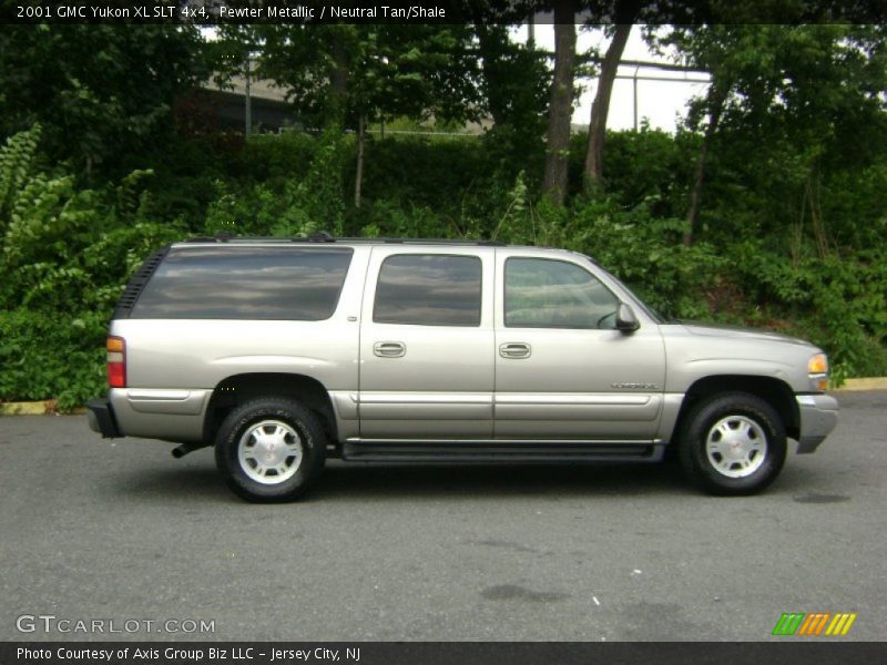 Pewter Metallic / Neutral Tan/Shale 2001 GMC Yukon XL SLT 4x4