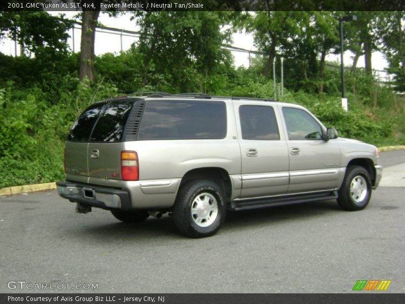 Pewter Metallic / Neutral Tan/Shale 2001 GMC Yukon XL SLT 4x4