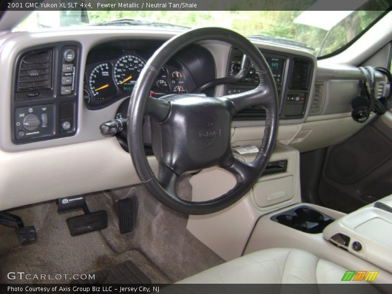  2001 Yukon XL SLT 4x4 Neutral Tan/Shale Interior