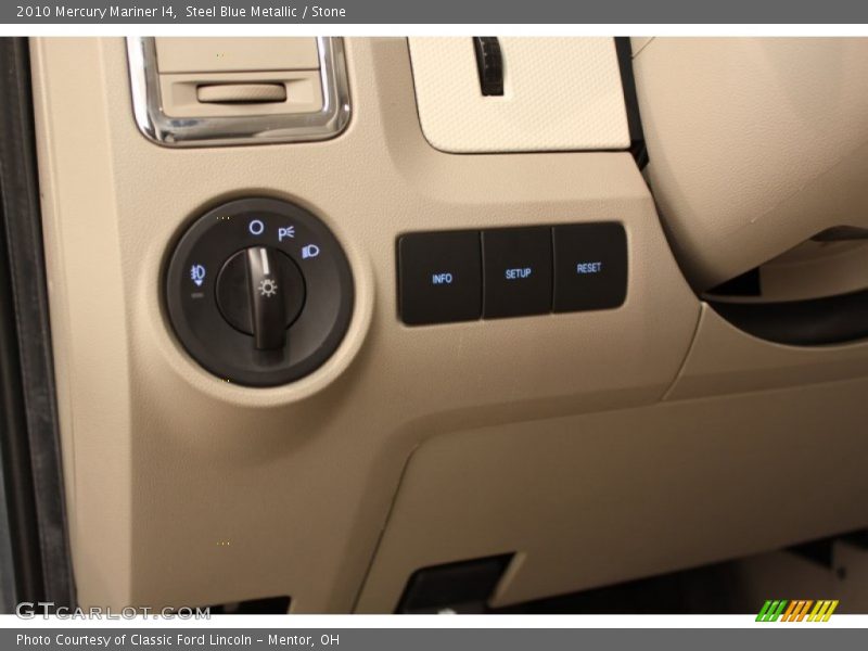 Steel Blue Metallic / Stone 2010 Mercury Mariner I4