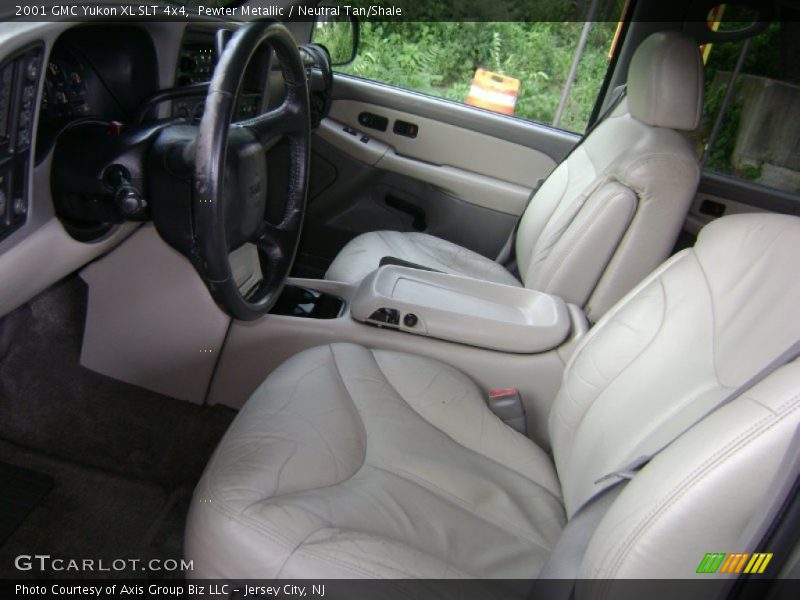 Pewter Metallic / Neutral Tan/Shale 2001 GMC Yukon XL SLT 4x4
