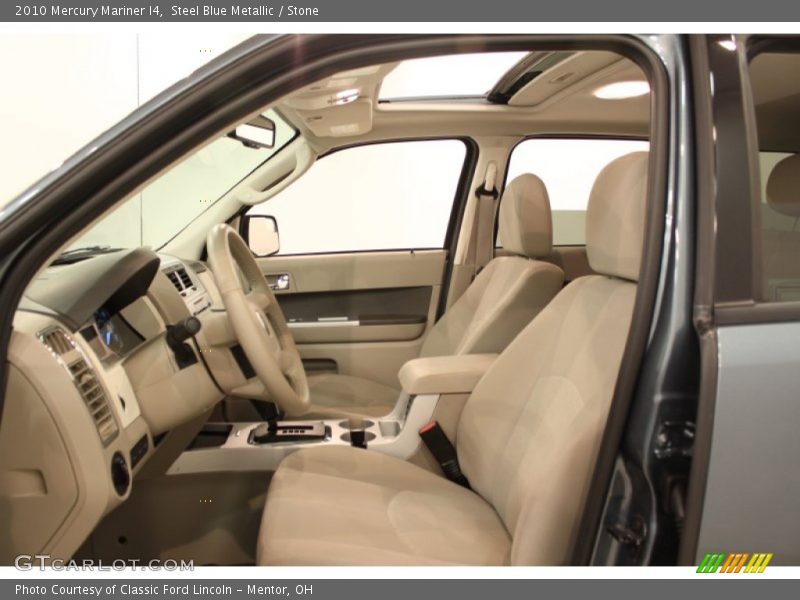 Steel Blue Metallic / Stone 2010 Mercury Mariner I4