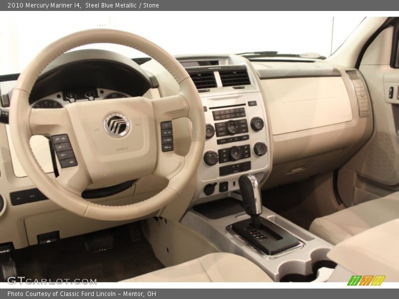 Steel Blue Metallic / Stone 2010 Mercury Mariner I4