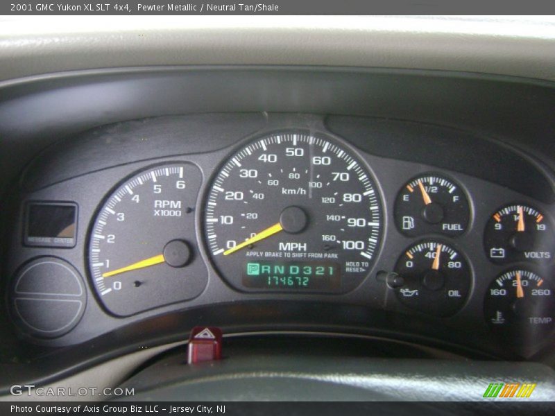 2001 Yukon XL SLT 4x4 XL SLT 4x4 Gauges