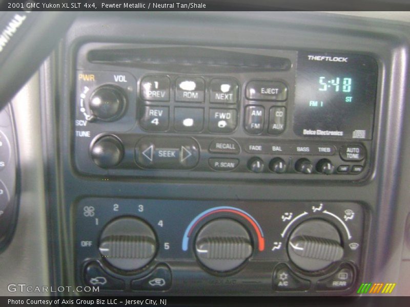 Controls of 2001 Yukon XL SLT 4x4