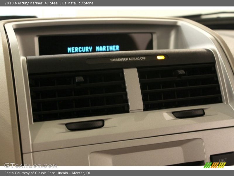 Steel Blue Metallic / Stone 2010 Mercury Mariner I4