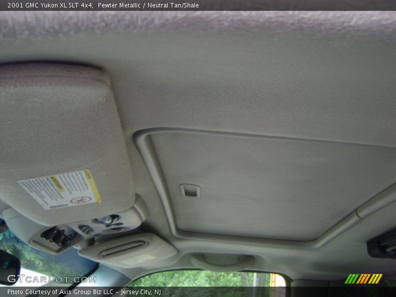 Pewter Metallic / Neutral Tan/Shale 2001 GMC Yukon XL SLT 4x4