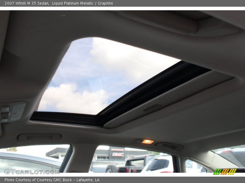 Liquid Platinum Metallic / Graphite 2007 Infiniti M 35 Sedan