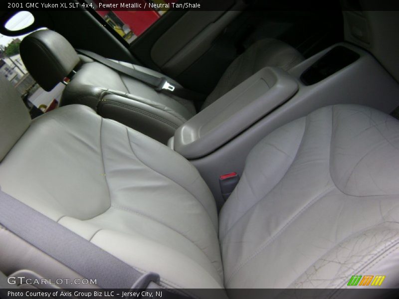 Pewter Metallic / Neutral Tan/Shale 2001 GMC Yukon XL SLT 4x4