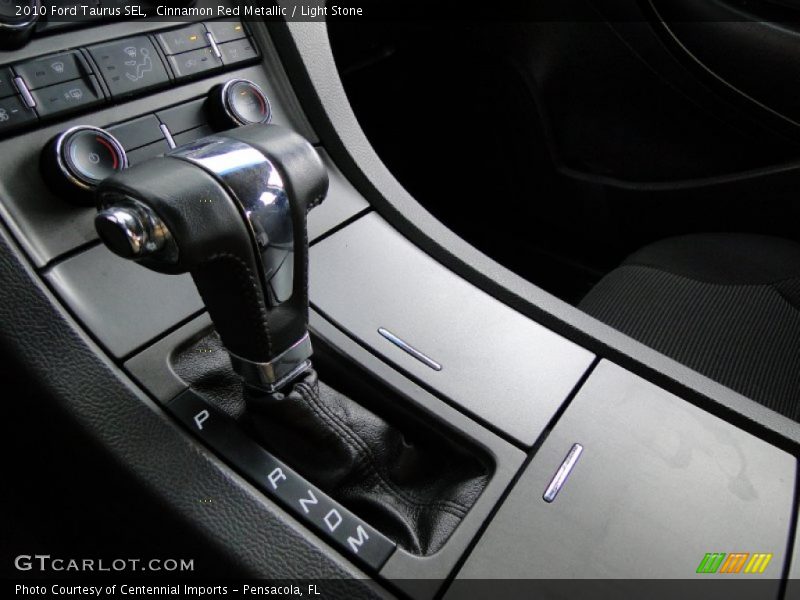 Cinnamon Red Metallic / Light Stone 2010 Ford Taurus SEL